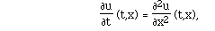 F([[partialdiff]]u,[[partialdiff]]t) (t,x) = F([[partialdiff]]<sup>2</sup>u,[[partialdiff]]x<sup>2</sup>) (t,x),