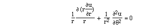 F(1,r) F(partial (rF(partialu,partial r)),r)  +  F(1,r^2)  F(partial^2u,partial theta^2) = 0